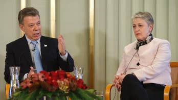 Colombia president to collect Nobel without rebels in tow