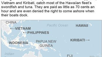 Foreign fishermen confined to boats catch Hawaiian seafood