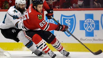 Jonathan Toews scores in overtime, Chicago Blackhawks beat San Jose Sharks 4-3