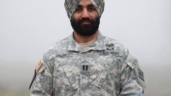 Army grants Sikh enlistees waiver to its beard policy