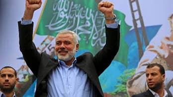 New Hamas chief makes 1st public appearance in native Gaza