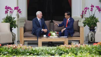 The Latest: Pence praises Indonesia's moderate form of Islam