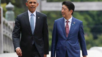 The Latest: G-7 leaders arrive at Japan's sacred Ise shrine