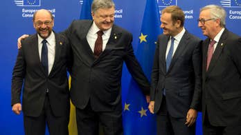 Ukraine seeks EU support for Russia sanctions