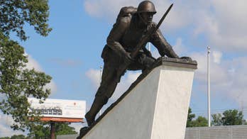 Memorial to first black Marines dedicated at Camp Lejeune
