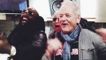 Bill Murray and Rick Ross hit studio together