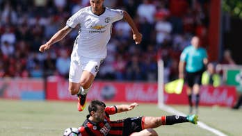 Ibrahimovic strikes as Man United beats Bournemouth 3-1