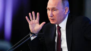 The Latest: Putin: 'Nothing unusual' in Trump nukes comment