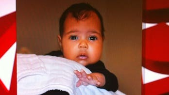 North West revealed! Kanye West shows off his daughter on Kim Kardashian's mom's show