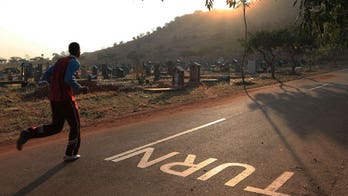 In Zimbabwe, a cemetery has become an exercise hotspot