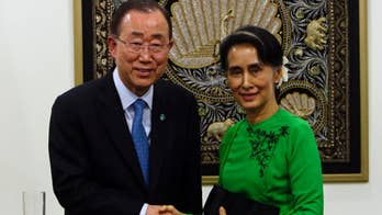 Ban Ki-moon tells Myanmar world concerned about Rohingya