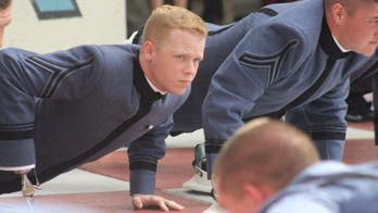 Citadel cadet becomes first amputee to make precision drill platoon