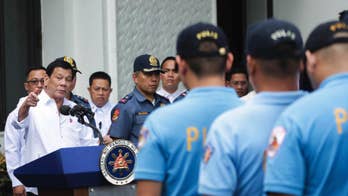 Philippine leader scolds 228 police on TV; to face militants