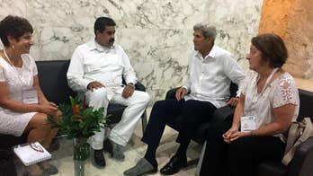 Kerry meets Venezuelan president amid escalating tensions