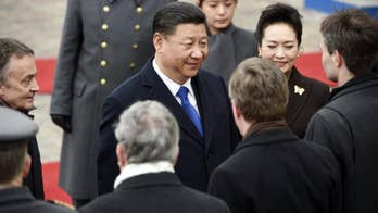 Chinese president visits Finland on stopover to USA
