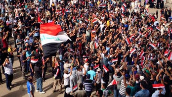 The Latest: Iraqis announce disbanding of Green Zone protest