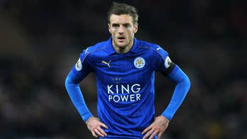 Jamie Vardy symbolizing decline of champion Leicester