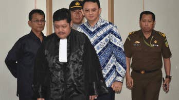 The Latest: Jakarta gov to appeal blasphemy prison sentence