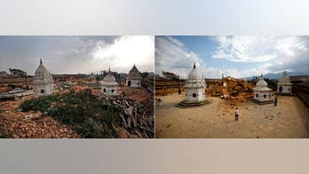 Virtually no gov't rebuilding 1 year after Nepal quake