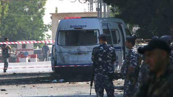 Suicide bombers kill 5 in eastern Lebanon, near Syria border