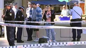 Police wound knife-wielding man, 3 others in mall near Sydney