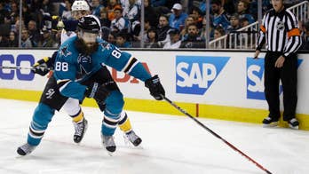 Joel Ward leads Sharks past Predators 5-2 in Game 1