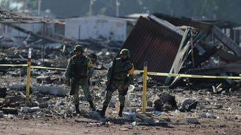 Mexicans mourn dead, seek relatives, after fireworks blast