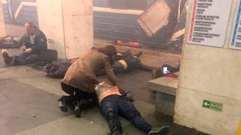 The Latest Russian media say 10 dead in St. Petersburg blast