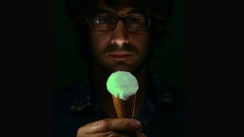 Glow-in-the-dark ice cream made from jellyfish protein