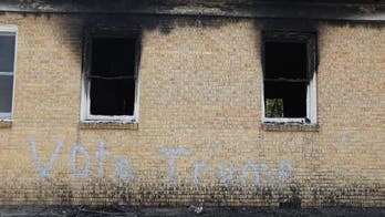 Fire marshal: Politics unlikely motive in 'Vote Trump' arson