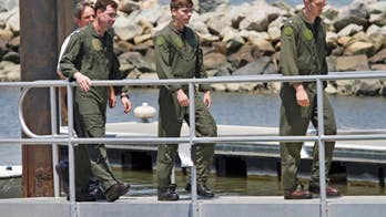 Navy helicopter crashes in Virginia; 3 crewmembers uninjured