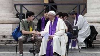 Teenagers get surprise chance to confess sins to the pope