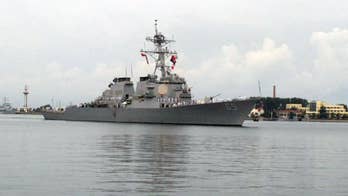 US Navy visits China, Ramos leaves for South China Sea talks
