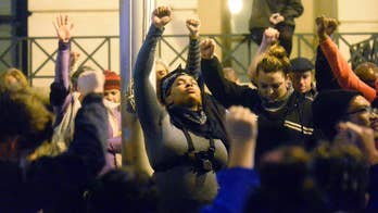 Police: Up to 100 protest after officer cleared in killing