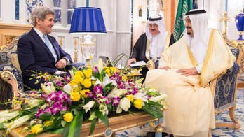 Kerry in Saudi Arabia for talks on Syria, Libya, Yemen