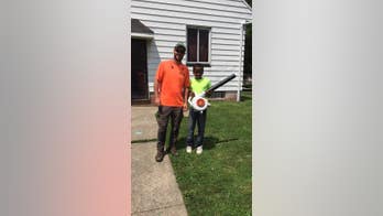 Ohio boy's lawn care business goes viral after 'ridiculous' neighbor calls cops on him