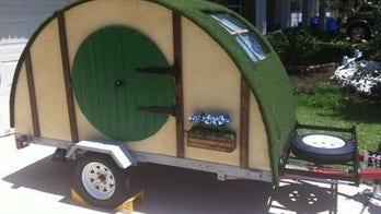 Let's go camping — in a teeny-weeny trailer