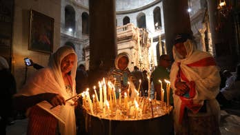 Christians celebrate Good Friday in Jerusalem