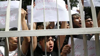 Refugees in Indonesia protest slow UN resettlement process