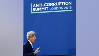 The Latest: At UK summit, Kerry says corruption a 'pandemic'