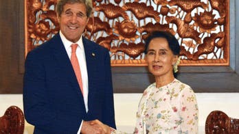 Secretary of State Kerry in Myanmar to press further reforms