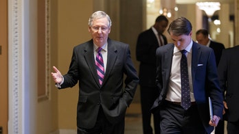 Senate Republican leader assails Dems on defense bill