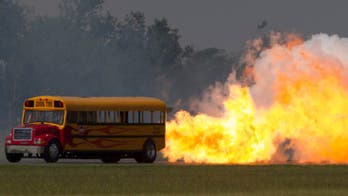 Man builds jet-powered school bus that reaches 367 mph