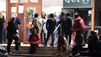 Powerful quake strikes near Christchurch, New Zealand