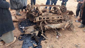 Blast in camp for displaced Syrians near Jordan kills 4