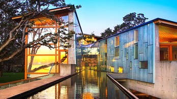 A home with a river in the middle in British Columbia