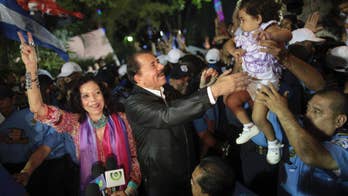 Nicaragua president's running mate: his wife