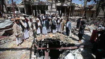 Saudi-led coalition blames Yemeni party for funeral bombing