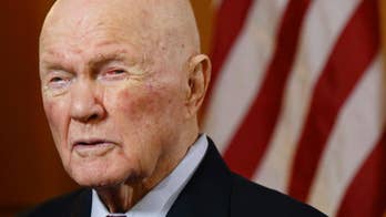 Candlelight vigil held for John Glenn in hometown church