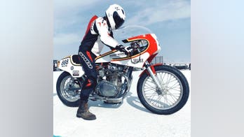 Vodka-powered motorcycle sets speed record